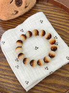 Charcoal-Fired Premium Bodhi Bead Bracelet for Fidgeting 14mm