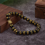 Fortune Jewel Tibetan Buddha Mantra Amulet Bracelet Fortune Jewel