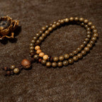 Fortune Jewel Tibetan Sandalwood Protection Charm Mala Bracelet