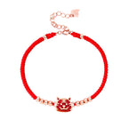Fortune Jewel 12 Chinese Zodiac Lucky Red String Bracelet