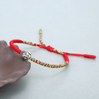 Fortune Jewel Handmade Colorful King Kong Knot Buddha Serenity String Bracelet