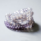 Fortune Jewel Natural Amethyst Crystal Meditation Healing Bracelet