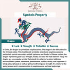 Fortune Jewel 925 Sterling Silver Auspicious Dragon Success Handcrafted Braided Bracelet