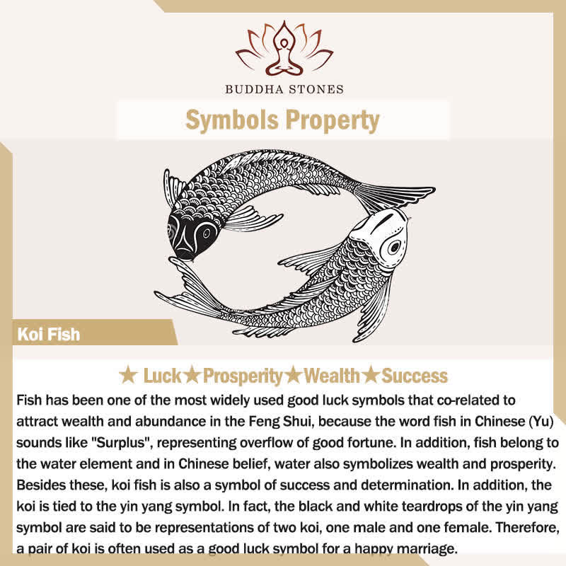 Fortune Jewel Koi Fish Auspicious Cloud Design Luck Wealth Ring