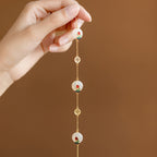 Fortune Jewel Auspicious Clouds Jade Pattern Luck Bracelet