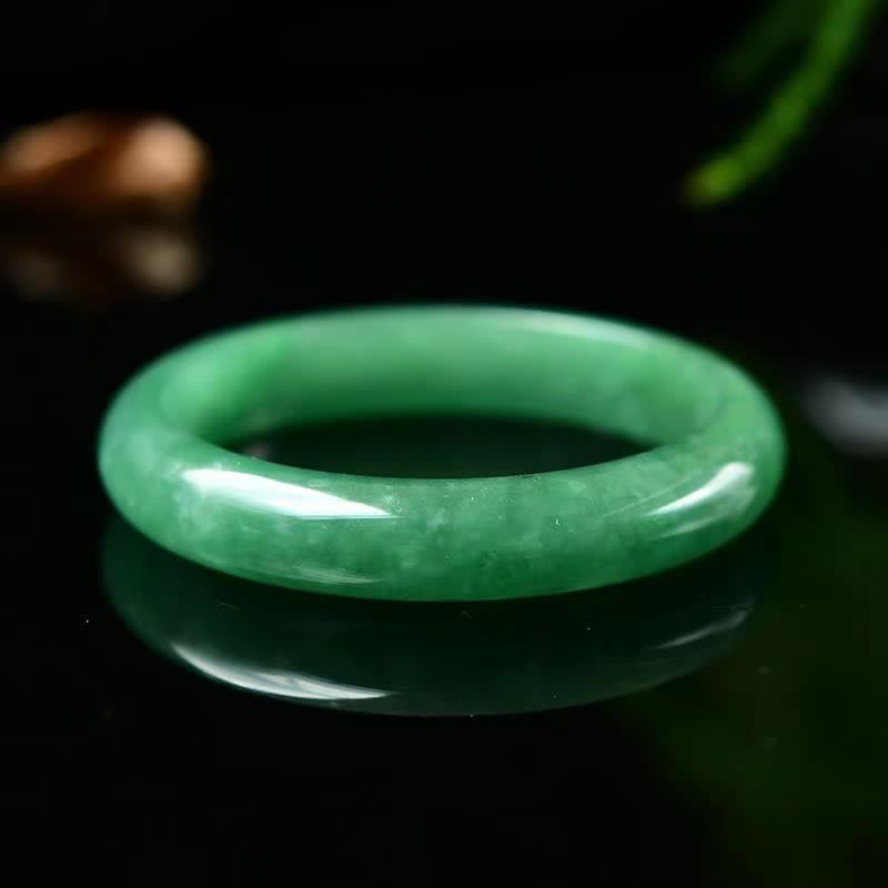 Fortune Jewel Jade Healing Abundance Protection Bracelet Bangle