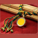 Fortune Jewel Handmade Tibetan Five God Of Wealth Dragon Scale Rope Luck Braid Bracelet