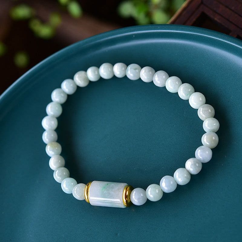 Fortune Jewel Natural Jade Luck Prosperity Bracelet
