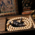 Fortune Jewel 108 Mala Beads Abelia Biflora Wood Warding Off Evil Spirits Wrist Mala