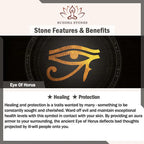 Fortune Jewel Eye Of Horus Crystal Protection Adjustable Ring Fortune Jewel