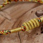 Fortune Jewel Handmade Colorful King Kong Knot Protection Braid String Bracelet