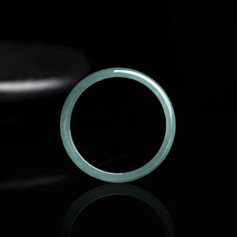 Fortune Jewel Natural Jade Prosperity Protection Ring