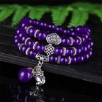 Fortune Jewel The Amethyst Pixiu Wealth Bracelet