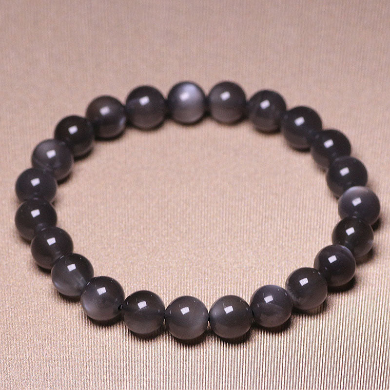 Fortune Jewel Natural Moonstone Positive Love Beads Bracelet