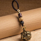 Fortune Jewel PiXiu Wealth Copper Key Chain