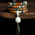 Fortune Jewel Bodhi Lotus Mala Harmony Necklace Bracelet Fortune Jewel