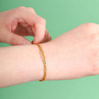 Fortune Jewel Handmade Multicolored Dragon Scale Pattern Braid String Bracelet