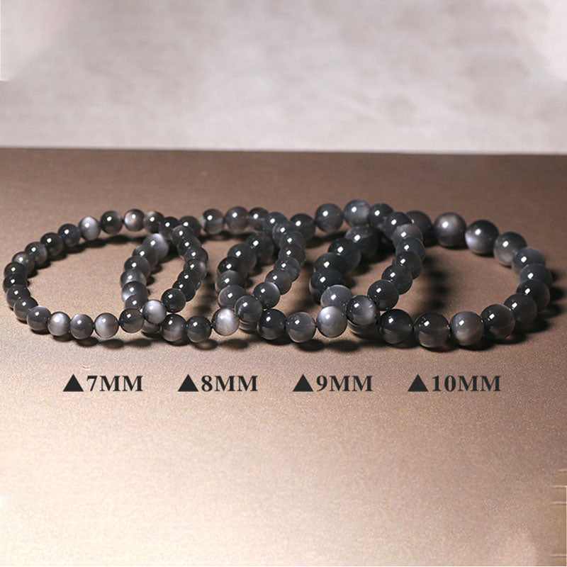 Fortune Jewel Natural Moonstone Positive Love Beads Bracelet