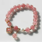Fortune Jewel "Wishing Love and Sweet Blessings" Quartz Bracelet Includes Gift Message Card Fortune Jewel