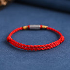 Fortune Jewel Handcrafted 925 Sterling Silver Everything Goes Well Design Protection Strength Bracelet Anklet