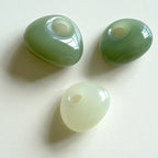 Fortune Jewel Natural Jade Luck Prosperity Necklace Pendant (Random Color)