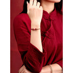 Fortune Jewel Handmade Dunhuang Color Luck Braid String Bracelet