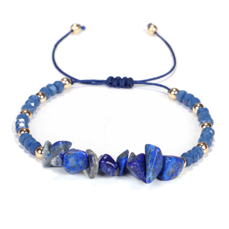 Fortune Jewel Amethyst Purify Knit Bracelet