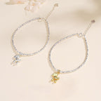 S925 Sterling Silver "Good Fortune" Women's Bracelet – Perfect Christmas & New Year Gift