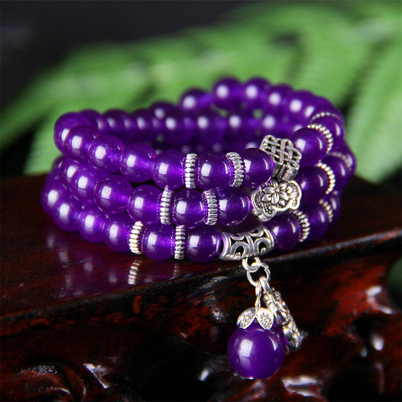 Fortune Jewel The Amethyst Pixiu Wealth Bracelet