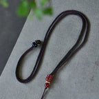 Fortune Jewel Koi Fish Peace Buckle Copper Wealth Luck Necklace Pendant