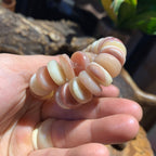 Large Camel Bone Flake Bracelet（14.5mm*5mm）