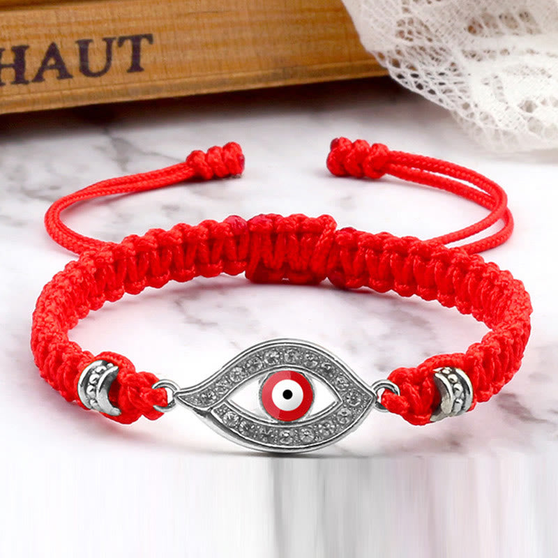 Fortune Jewel Evil Eye Keep Away Evil Spirits String Bracelet