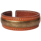 Fortune Jewel 2Pcs Om Mani Padme Hum Dragon Phoenix Copper Leather Peace Cuff Bracelet Bangle