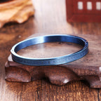 Fortune Jewel Titanium Steel Blessing Bracelet Bangle