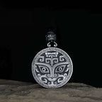 Fortune Jewel Lucky FengShui Mythological Creature Taotie Wealth Necklace Pendant