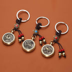 Fortune Jewel 12 Chinese Zodiac Blessing Wealth Fortune Keychain