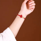 Fortune Jewel Handmade Wenchang Knot Luck Strength Braided Rope Bracelet