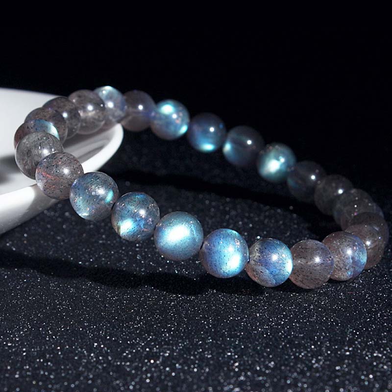 Fortune Jewel Natural Moonstone Healing Beads Bracelet