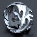Fortune Jewel Dragon Pattern Protection Strength Adjustable Ring Fortune Jewel