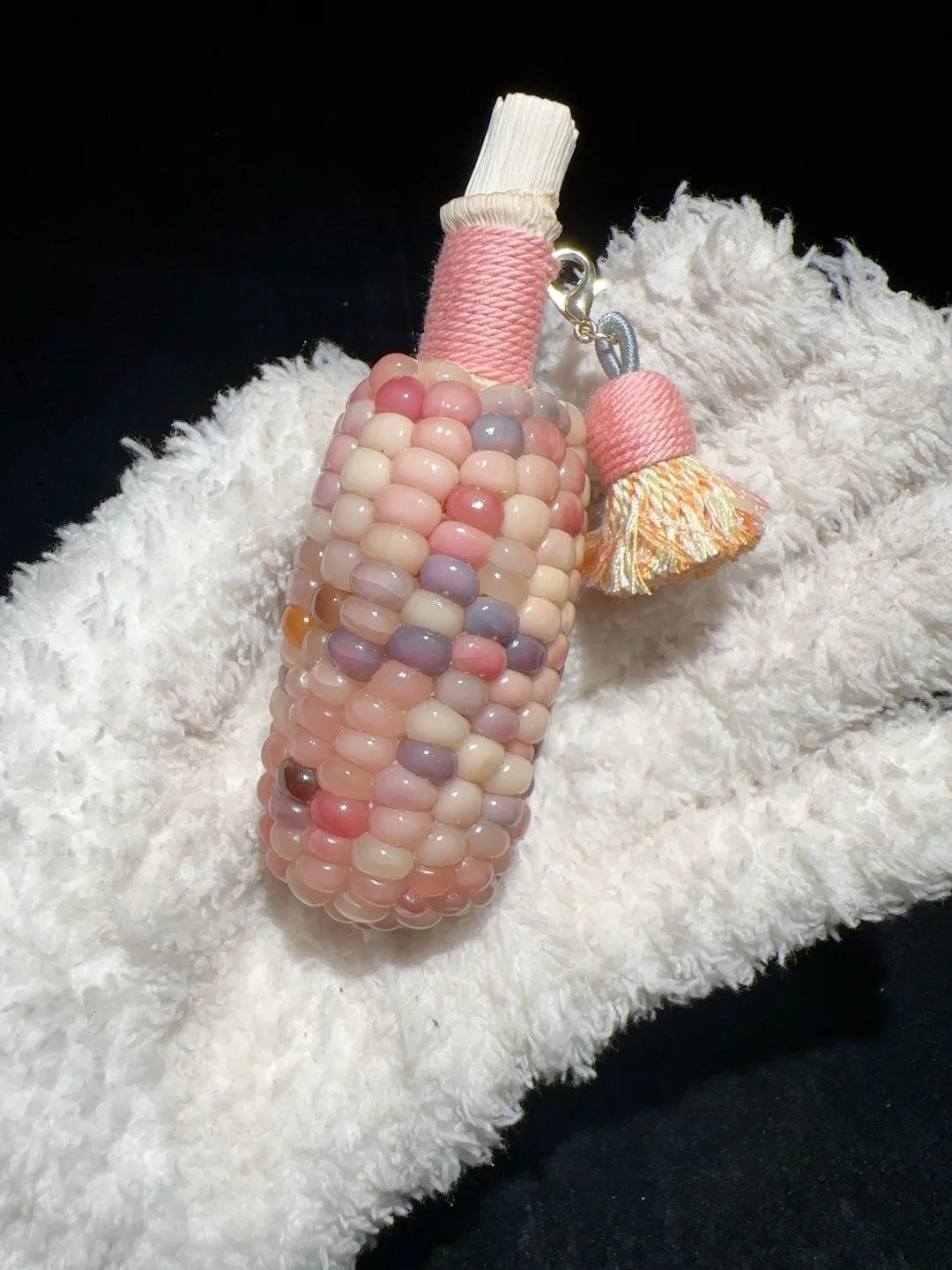Blush Pink Chunky Corn Charms for Fidgeting