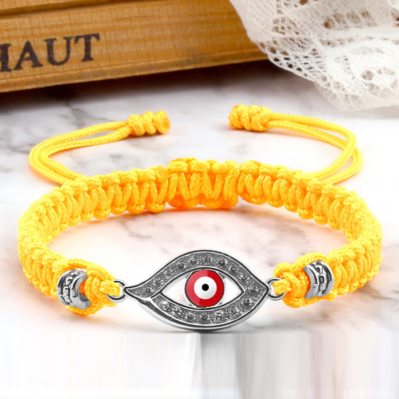 Fortune Jewel Evil Eye Keep Away Evil Spirits String Bracelet