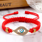 Fortune Jewel Evil Eye Keep Away Evil Spirits String Bracelet