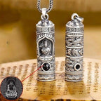 Fortune Jewel Chinese Zodiac Natal Buddha Projection Prosperity Necklace Pendant Fortune Jewel