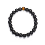 Fortune Jewel 108 Mala Beads Frosted Stone Tiger Eye Balance Bracelet Necklace Pendant