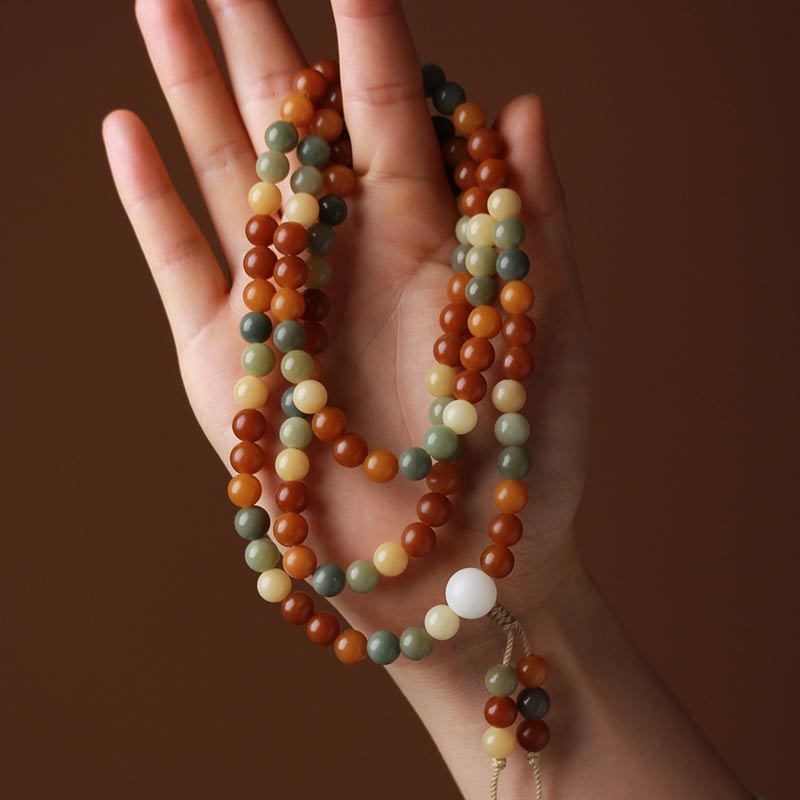 Fortune Jewel Bodhi Seed Mala Harmony Wisdom Bracelet