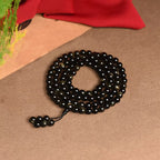 Fortune Jewel 108 Mala Beads Natural Gold Sheen Obsidian Wealth Bracelet