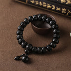 Fortune Jewel Tibetan Lightning Strike Wood Protection Bracelet