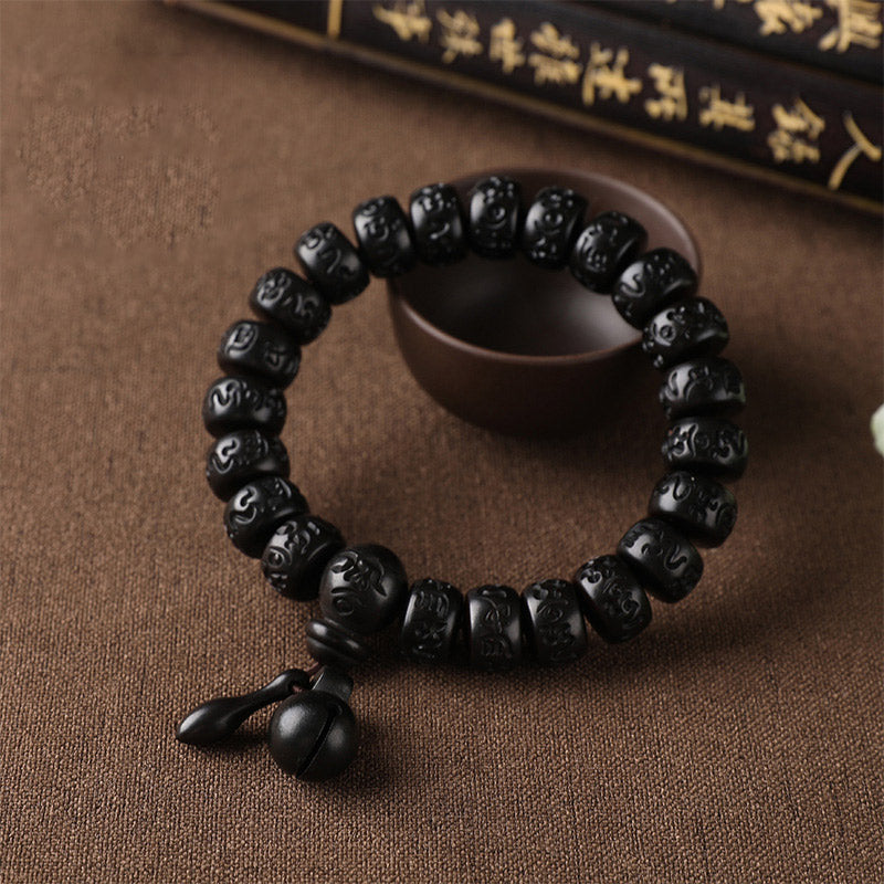 Fortune Jewel Tibetan Lightning Strike Wood Protection Bracelet