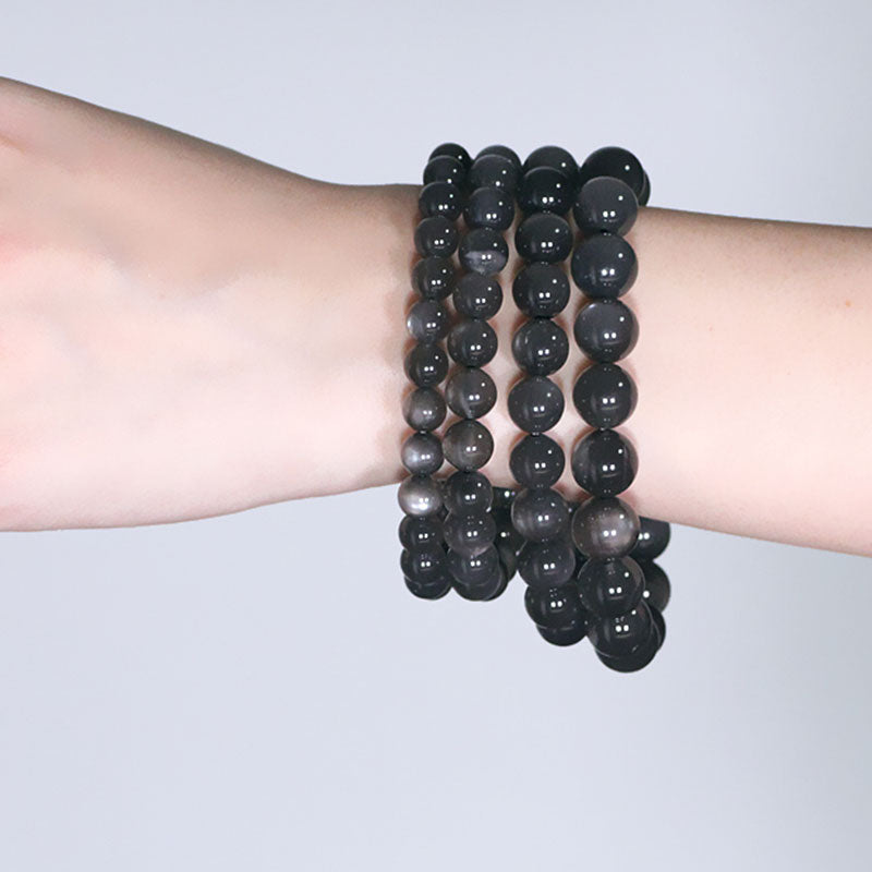 Fortune Jewel Natural Moonstone Positive Love Beads Bracelet