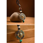 Fortune Jewel Tibetan Om Mani Padme Hum Bodhi Seed Peace Key Chain